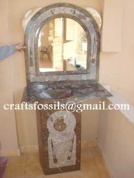 相片: 出售 装饰 BELLE LAVABO EN MARBRE FOSSILISE 2012 - BELLE LAVABO EN MARBRE FOSSILISE 2012