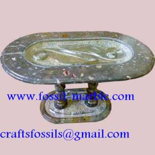 相片: 出售 装饰 TAVOLO IN MARMO FOSSILIZZATO - TAVOLO IN MARMO FOSSILIZZATO