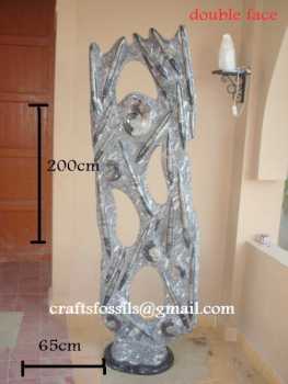 相片: 出售 装饰 PLAQUE AVEC NATURAL FOSSILES  DOUBLE FACE - PLAQUE AVEC NATURAL FOSSILES DOUBLE FACE