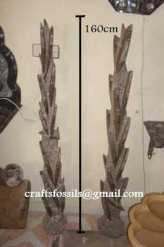 相片: 出售 装饰 PLAQUE AVEC NATURAL FOSSILES - FOSSILES ORTHOCERAS NATURAL