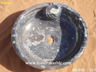 相片: 出售 装饰 WASH BASINS FROM FOSSILIZED MARBLE MOROCCO - WHOLESALES WASH BASINS FROM FOSSILIZED MARBLE