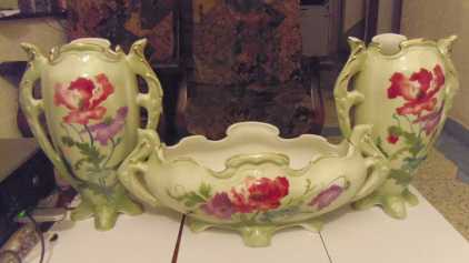 相片: 出售 陶瓷 3 VASES (LONGWY)