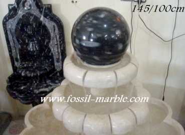 相片: 出售 装饰 FONTAINE AVEC GROSSE BOULE TOURNANT PAR DE L'EAU - FONTAINE AVEC GROSSE BOULE TOURNANT PAR DE L'EAU
