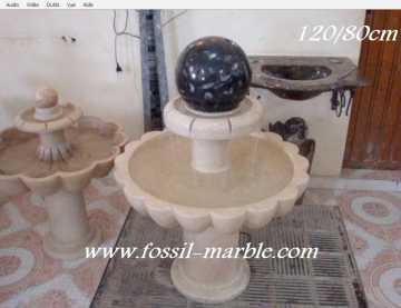 相片: 出售 装饰 FONTAINE AVEC GROSSE BOULE TOURNANT PAR DE L'EAU - FONTAINE AVEC GROSSE BOULE TOURNANT PAR DE L'EAU