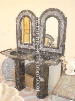相片: 出售 装饰 SINK STONE MARBLE FROM MOROCCO FOSSILZED - SINK MARBLE FOSSILIZED STONE FROM MOROCCO