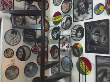 相片: 出售 其它艺术对象 DISCOS PINTADOSPOR EL ARTISTA ALEJANDRO MASSI
