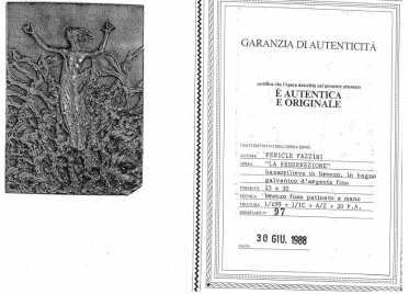相片: 出售 雕塑 古铜 - RESURREZIONE