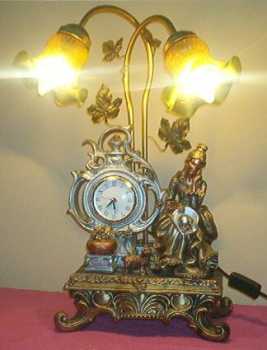 相片: 出售 灯 RELOJ LAMPARA DE SOBREMESA
