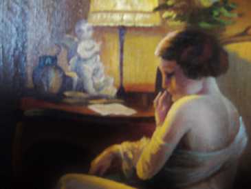 相片: 出售 绘画和图画 ART DECO PAINTING SCANDINAVIA