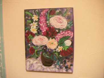 相片: 出售 绘画和图画 BOUQUET CHAMPETRE