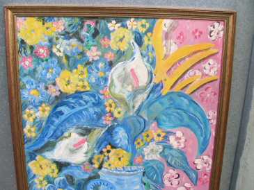 相片: 出售 绘画和图画 LE CHANT DES FLEURS.