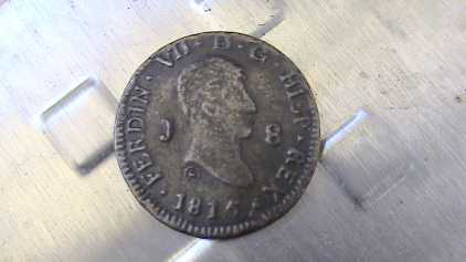 相片: 出售 硬币 MONEDA DEFERDIN .VII.D.G  .HISP. REX  1815