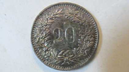 相片: 出售 硬币 20  CENTIMES  1969