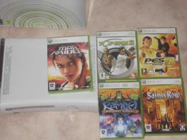 相片: 出售 电子游戏 MICROSOFT - CONSOLE X BOS 360 PACK PREMIUM + 5 JEUX