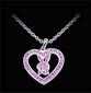 相片: 出售 珠宝 妇女 - PLAYBOY - COLLIER PLAYBOY STRASS ROSE NEUF