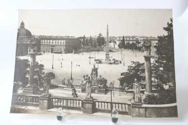 相片: 出售 相片/海报 ORIGINAL-FOTOGRAFIE: ROMA, PIAZZA DEL POPOLO, UM 1