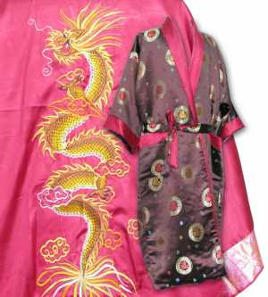 相片: 出售 衣物 人 - CULTURE VIET - KIMONO REVERSIBLE 100 M SOIE NATURELLE DE VAN PHUC