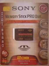 相片: 出售 办公计算机 SONY - MEMORY STICK PRO DUO 2GB