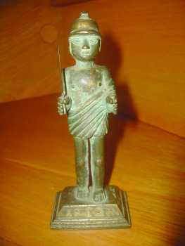相片: 出售 其它艺术对象 STATUETTE ROMAINE EN BRONZE