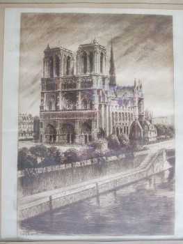 相片: 出售 绘画和图画 NOTRE-DAME DE PARIS