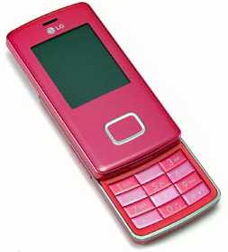 相片: 出售 手机 LG - LG KG800 PINK