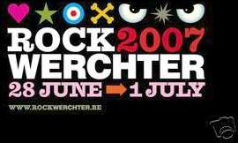 相片: 出售 音乐会票 WERCHTER ROCK FESTIVAL - LEUVEN