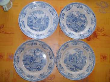 相片: 出售 其它对象 ASSIETTE PORCELAINE
