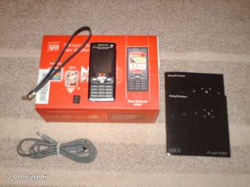 相片: 出售 手机 SONY ERICSSON - K800I