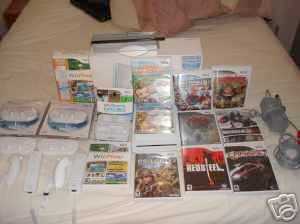相片: 出售 电子游戏 MICROSOFT - NINTENDO WII WITH 11 ACTUAL GAMES - NINTENDO WII WITH 11 ACTUAL GAMES