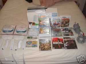 相片: 出售 电子游戏 MICROSOFT - NINTENDO WII WITH 11 ACTUAL GAMES - NINTENDO WII WITH 11 ACTUAL GAMES