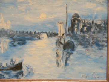 相片: 出售 绘画和图画 NUANCE BLEUE,EBAY 13AU 20/06