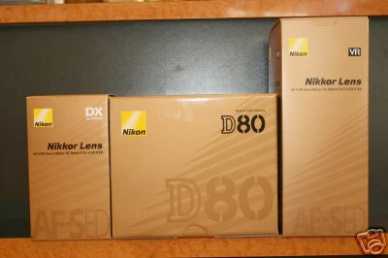 相片: 出售 照相机 NIKON - NIKON D80 + NIKON 18/135 NEUF !!!!