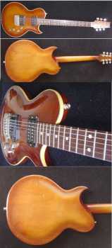 相片: 出售 吉他和其它弦乐器 ARIA PRO 2 LES PAUL - ARIA PRO II SHADOW CUSTOM BODY