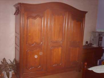 相片: 出售 家具 MERISIER MASSIF TEINTE NOYER - CHAMBRE A COUCHER