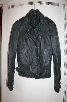相片: 出售 衣物 妇女 - ONLY - VESTE CUIR