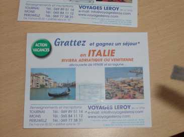 相片: 出售 音乐会票 BILLET POUR ITALIE - ITALIE