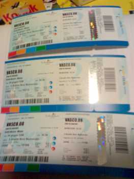相片: 出售 音乐会票 VASCO ROSSI 2008 - SAN SIRO (MILANO)