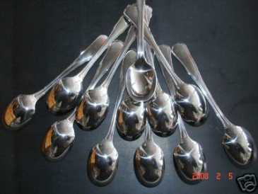 相片: 出售 器物 GUY DEGRENNE - LOT DE 12 PETITES CUILLERES NEUVES GUY DEGRENNE