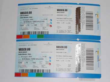 相片: 出售 音乐会票 CONCERTO VASCO 29/05/08 - STADIO OLIMPICO ROMA