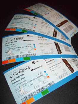 相片: 出售 音乐会票 BIGLIETTI CONCERTO LIGABUE - LUGLIO 2008 - S. SIRO - STADIO MEAZZA - S. SIRO - MILANO