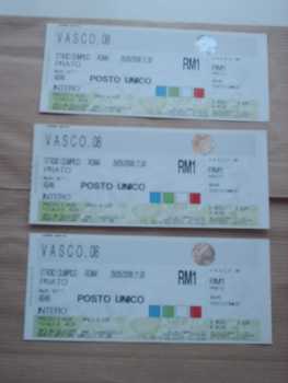 相片: 出售 音乐会票 CONCERTO VASCO ROSSI - ROMA