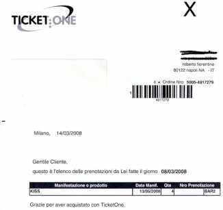 相片: 出售 音乐会票 KISS 13 MAGGIO VERONA VENDO 4 BIGLIETTI - VERONA