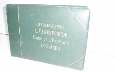 相片: 出售 邮票/邮政卡片 USINE DE FILATURE A.VANDEVOORDE 1930