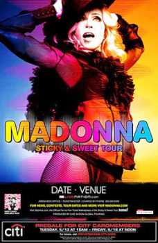 相片: 出售 音乐会票 MADONNA STICKY&SWEET TOUR - ROMA