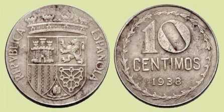 相片: 出售 邮票/邮政卡片 10 CENTIMOS 1938 CASTELLON