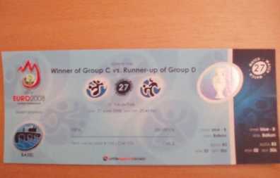 相片: 出售 音乐会票 EURO 2008 - QUART DE FINALE - HOLLANDE-RUSSIE - BALE