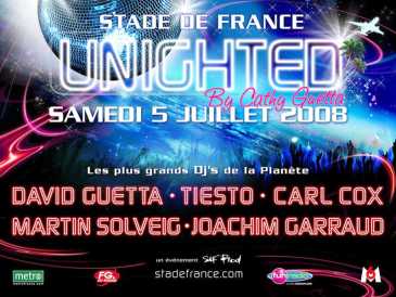 相片: 出售 音乐会票 UNIGHTED - STADE DE FRANCE PARIS