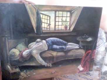 相片: 出售 绘画和图画 MUERTE BOHEMIA