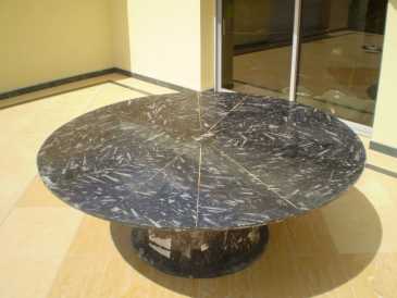 相片: 出售 家具 MARBRE FOSSILISE - GRANDE TABLE DU MARBRE FOSSILISE DANS LE MONDE