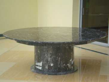 相片: 出售 家具 MARBRE FOSSILISE - GRANDE TABLE DU MARBRE FOSSILISE DANS LE MONDE